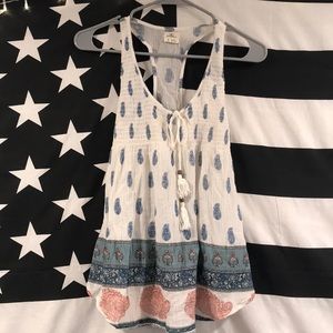 O’Neill boho tank top!!